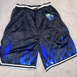 Brand:SHEIN. Size:large. Color(s): blue,black,green,and white